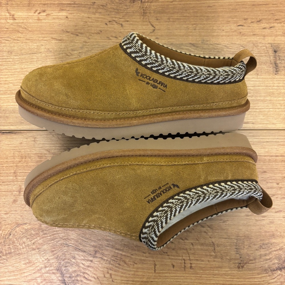 KOOLABURRA BY UGG Burree Slipper Chestnut Tan Women Size 5 Suede Slip On Comfort - Picture 7 of 11